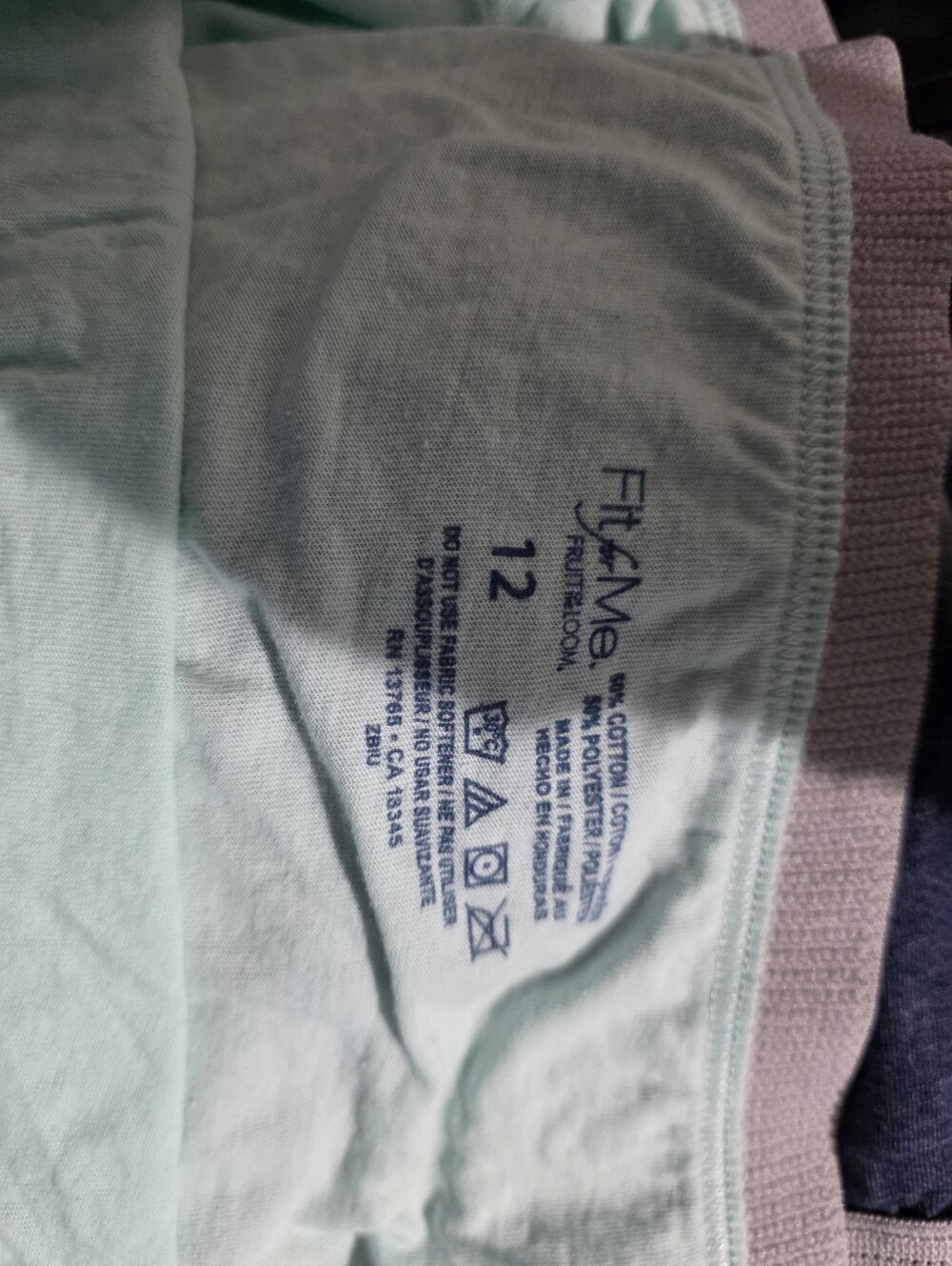Fit For Me Fruit Of The Loom-5 Pairs Never Worn Full Coverage Panties